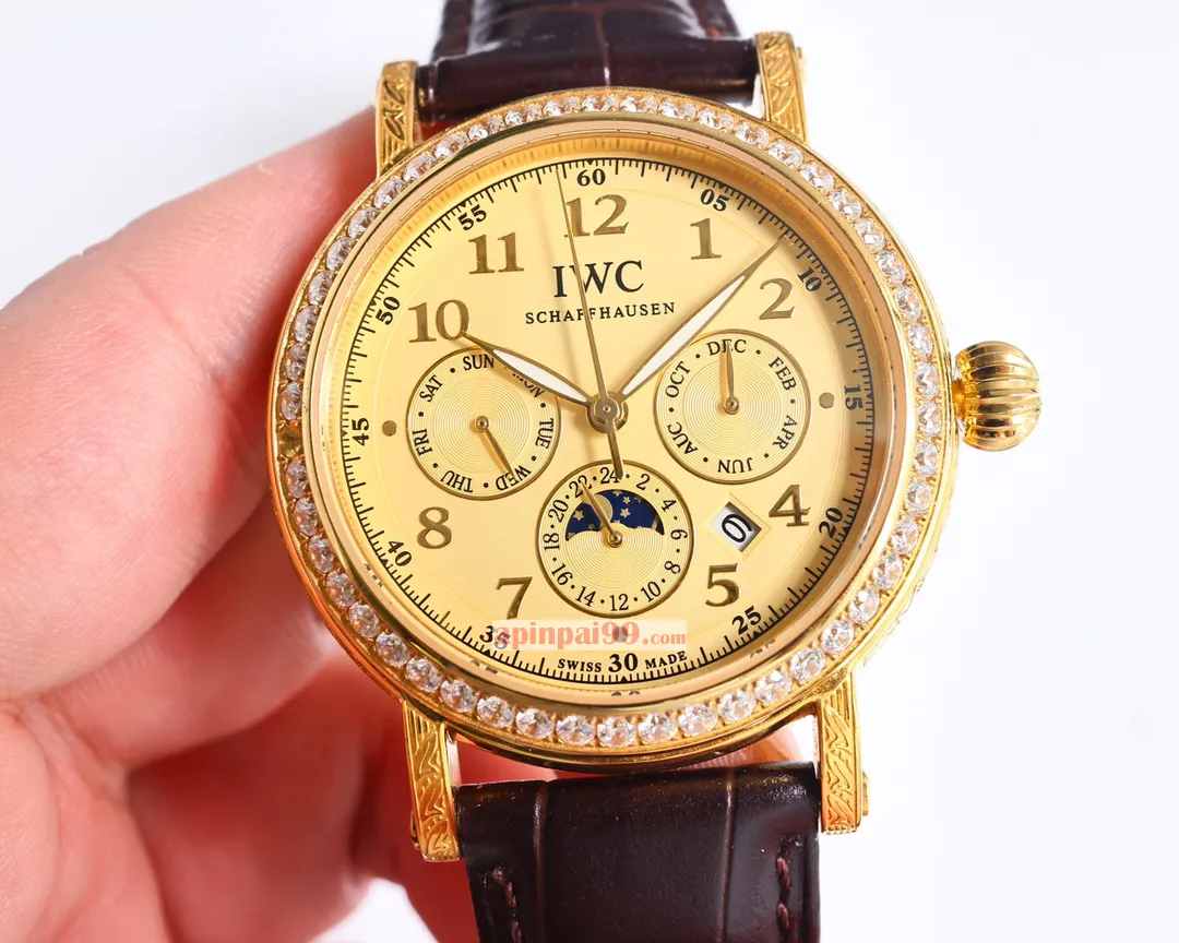 高見えする新品 IWCスーパーコピー6針多機能刻印時計 iwc567[5]