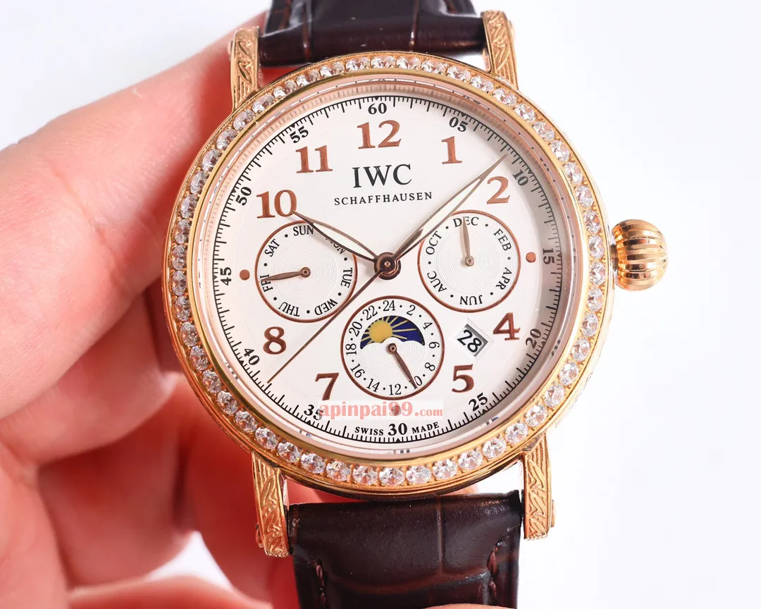 2024ブランドIWC6針多機能刻印男性スーパーコピー時計 iwc568[4]