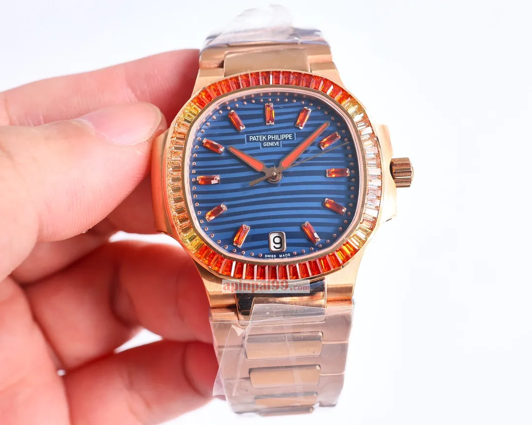 パテックフィリップ高級女性ノーチラス ジュエリースーパーコピー時計 521-3600-4