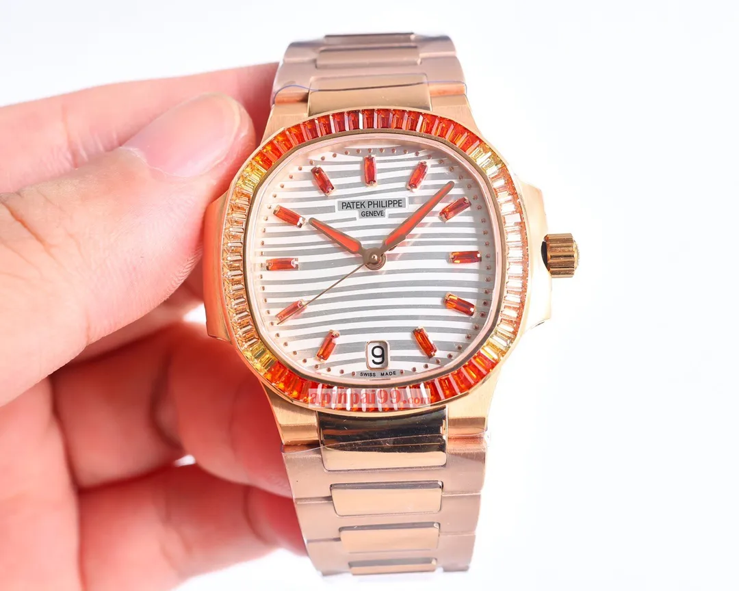 2024新作パテックフィリップ女性ノーチラス ジュエリー時計 521-3600-5