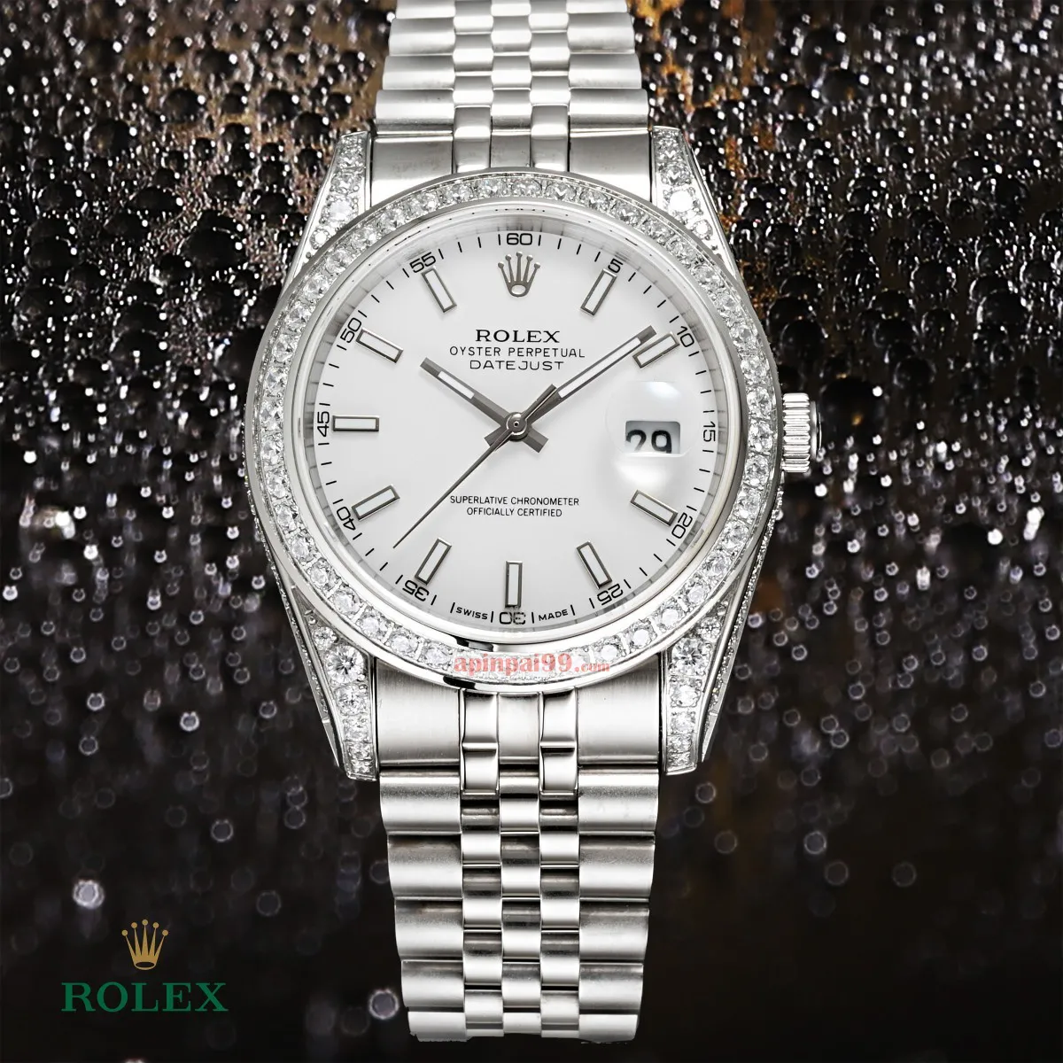 最も主流潮流コピー時計ロレックス ログフルダイヤモンドモデル 00533