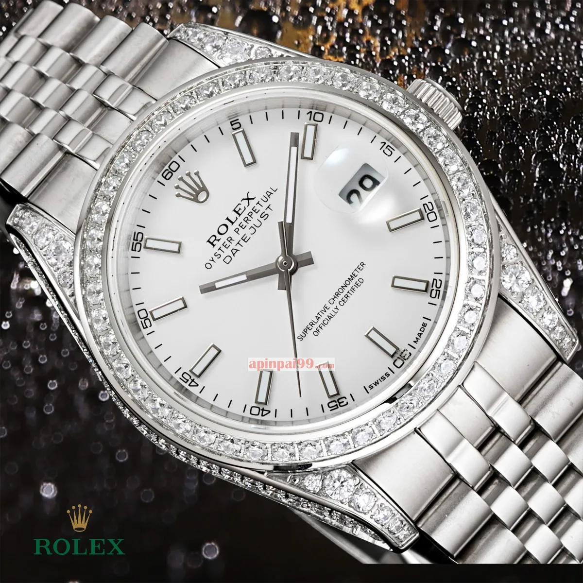 最も主流潮流コピー時計ロレックス ログフルダイヤモンドモデル 00533[1]