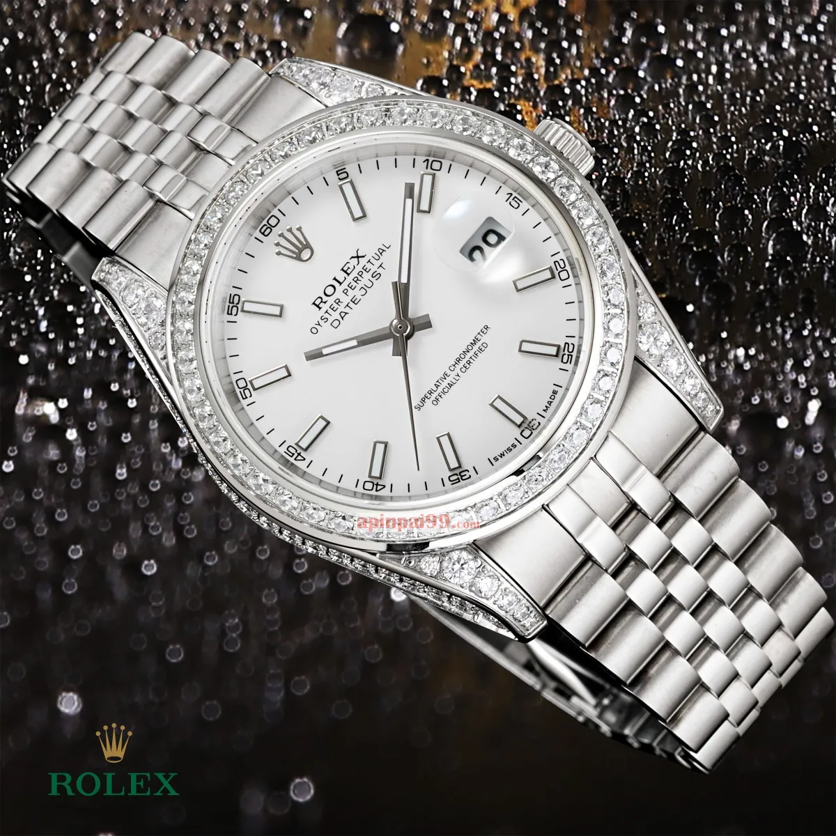 最も主流潮流コピー時計ロレックス ログフルダイヤモンドモデル 00533[2]
