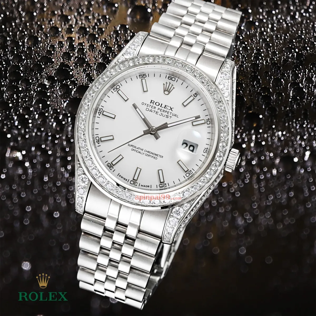 最も主流潮流コピー時計ロレックス ログフルダイヤモンドモデル 00533[3]