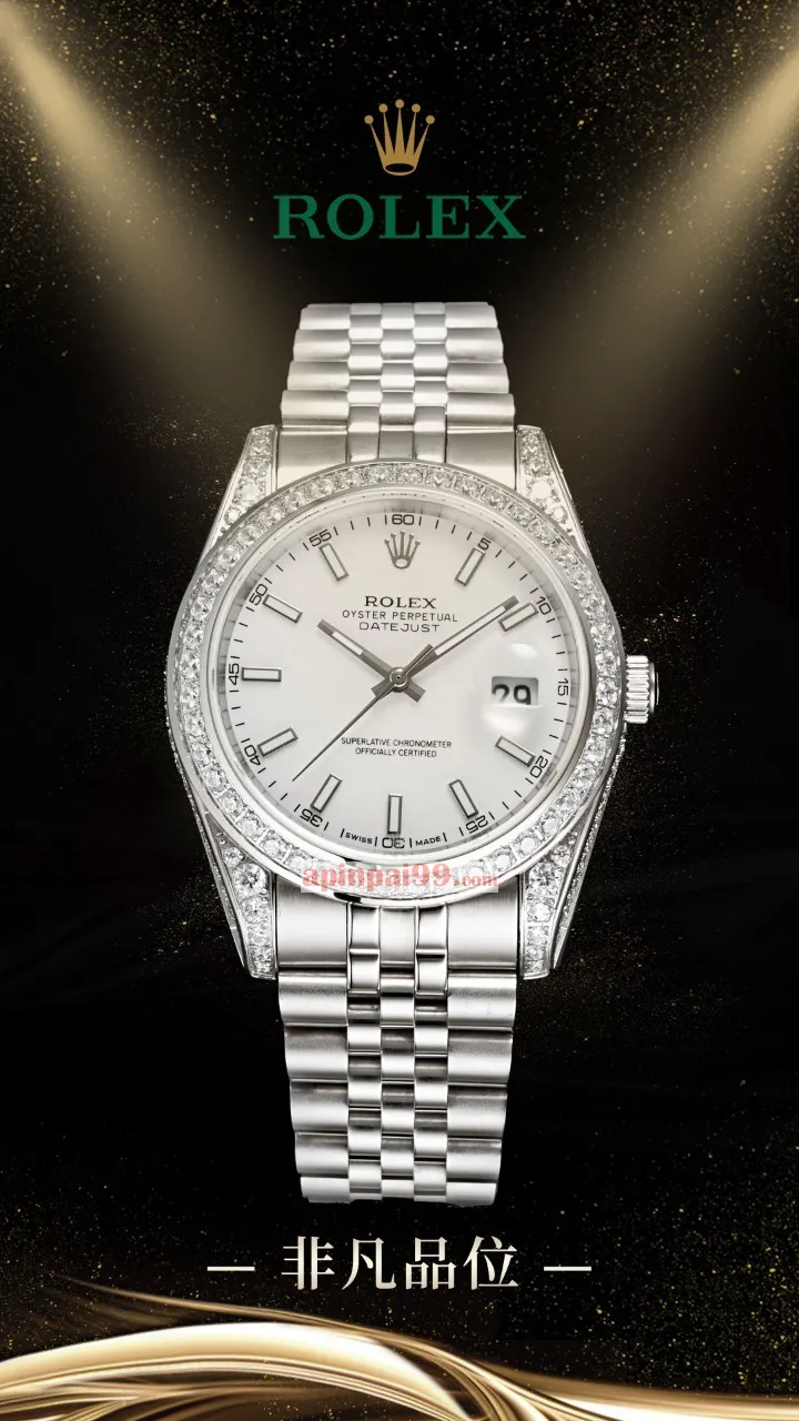 最も主流潮流コピー時計ロレックス ログフルダイヤモンドモデル 00533[5]