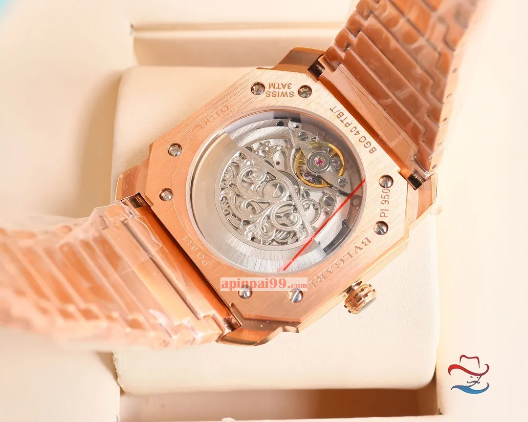 ブルガリ新作オクト フィニッシモ トスカーナ コッパー時計コピー bv00089[6]