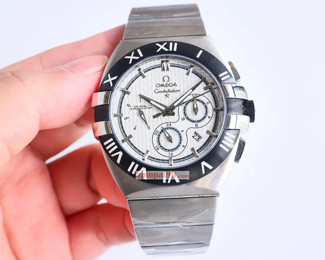 最高品質の多機能オメガ時計コピーコンステレーションダブルイーグルシリーズ 48964[1]