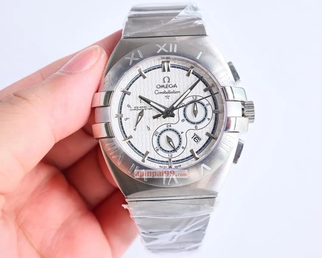 最高品質の多機能オメガ時計コピーコンステレーションダブルイーグルシリーズ 48964[3]