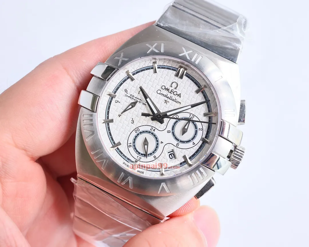 最高品質の多機能オメガ時計コピーコンステレーションダブルイーグルシリーズ 48964[4]