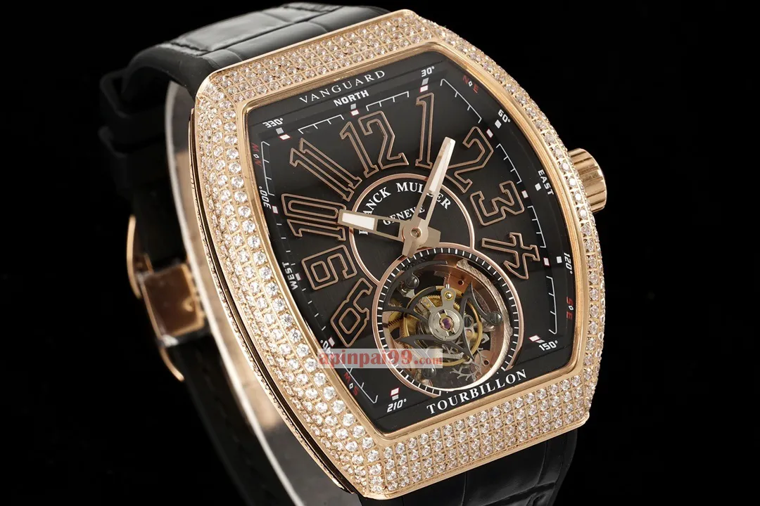 最高級フランクミュラースーパーコピー時計V45 ヴァンガード トゥールビヨンシリーズ 167085[2]