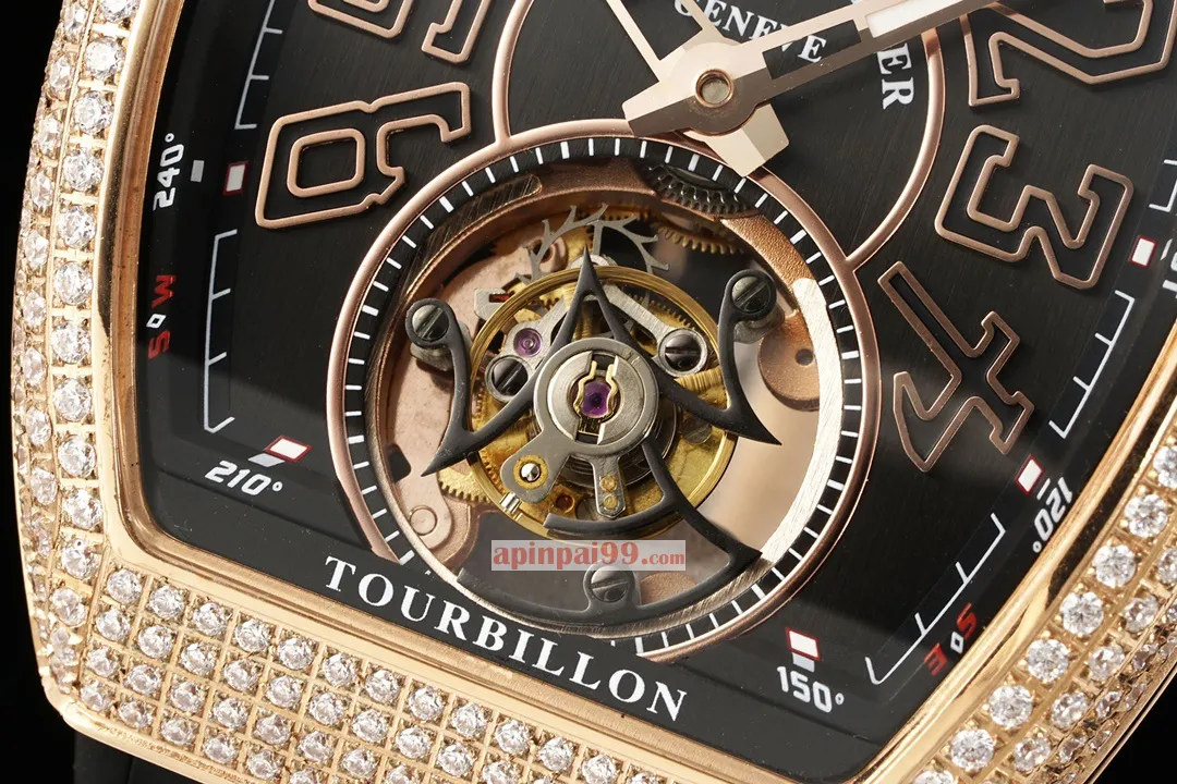 最高級フランクミュラースーパーコピー時計V45 ヴァンガード トゥールビヨンシリーズ 167085[4]