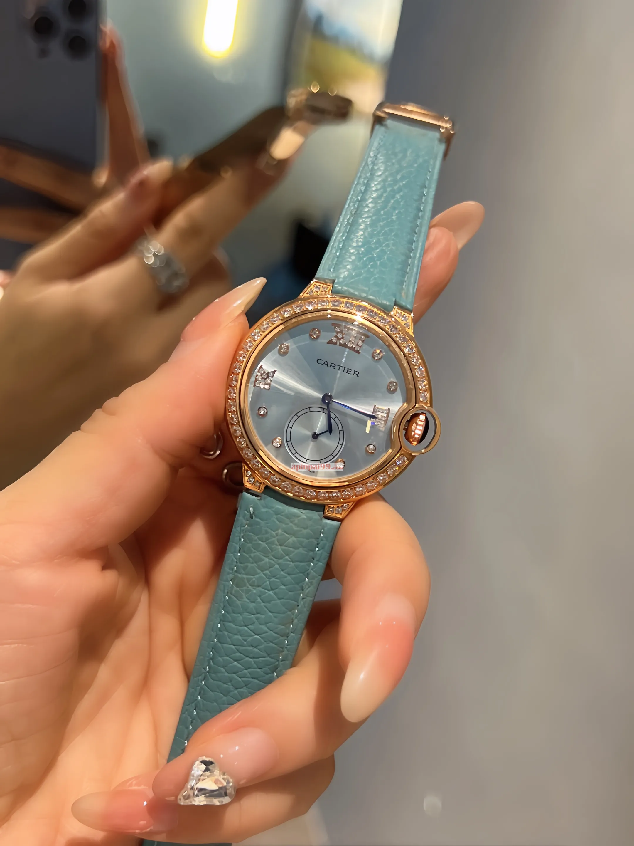 ブランドカルティエ ブルー バルーン時計偽物ラグジュアリー シリーズ 54902[2]
