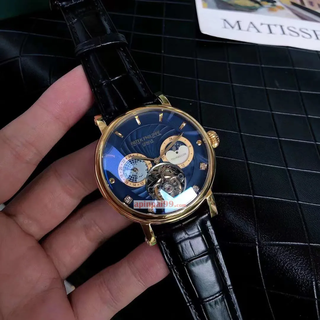 新品 パテックフィリップコピーメンズ腕時計 6589PP[5]