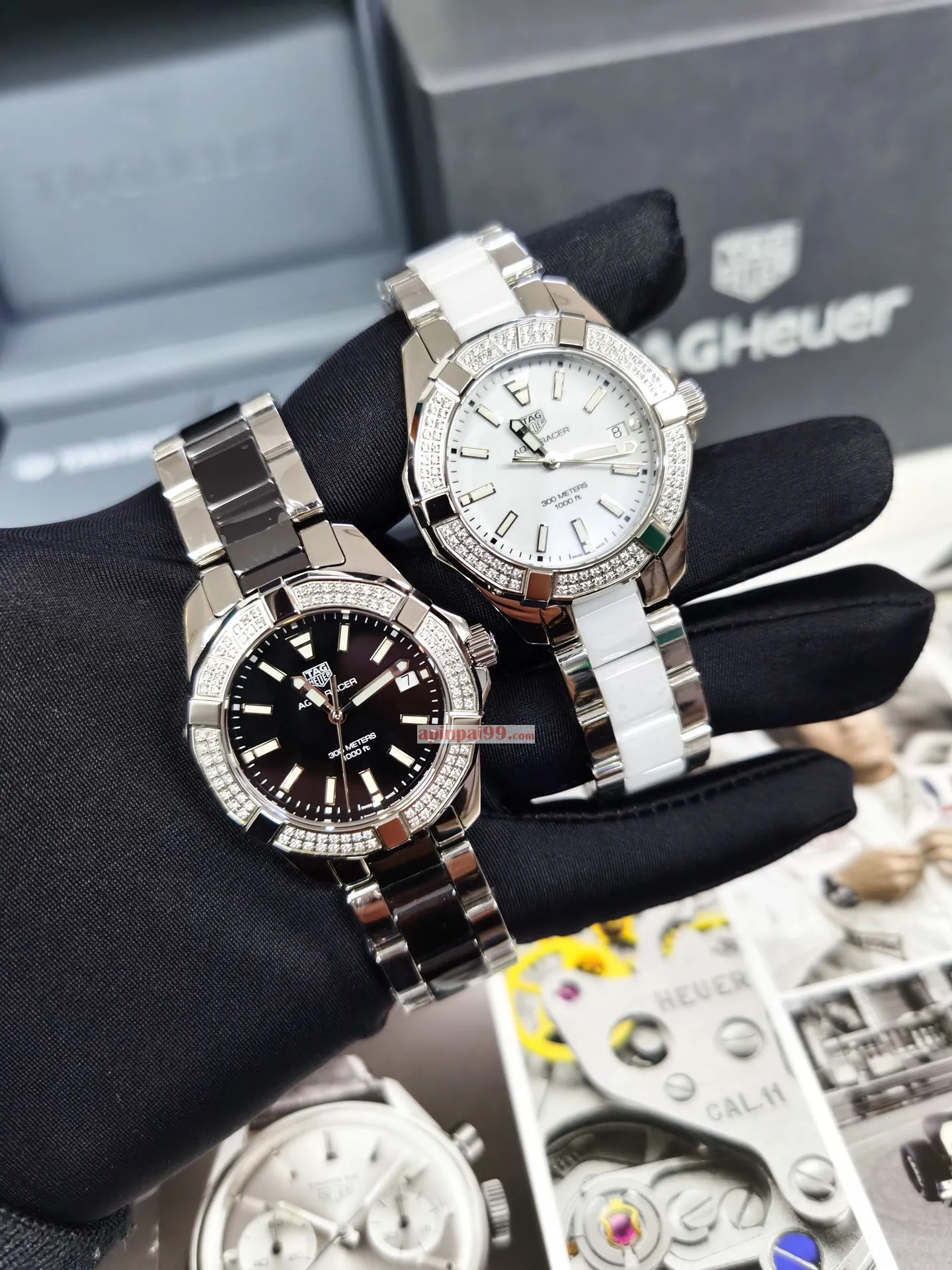 タグ・ホイヤーコピー激安 アクアレーサー クォーツ セラミック リング女性時計 156952