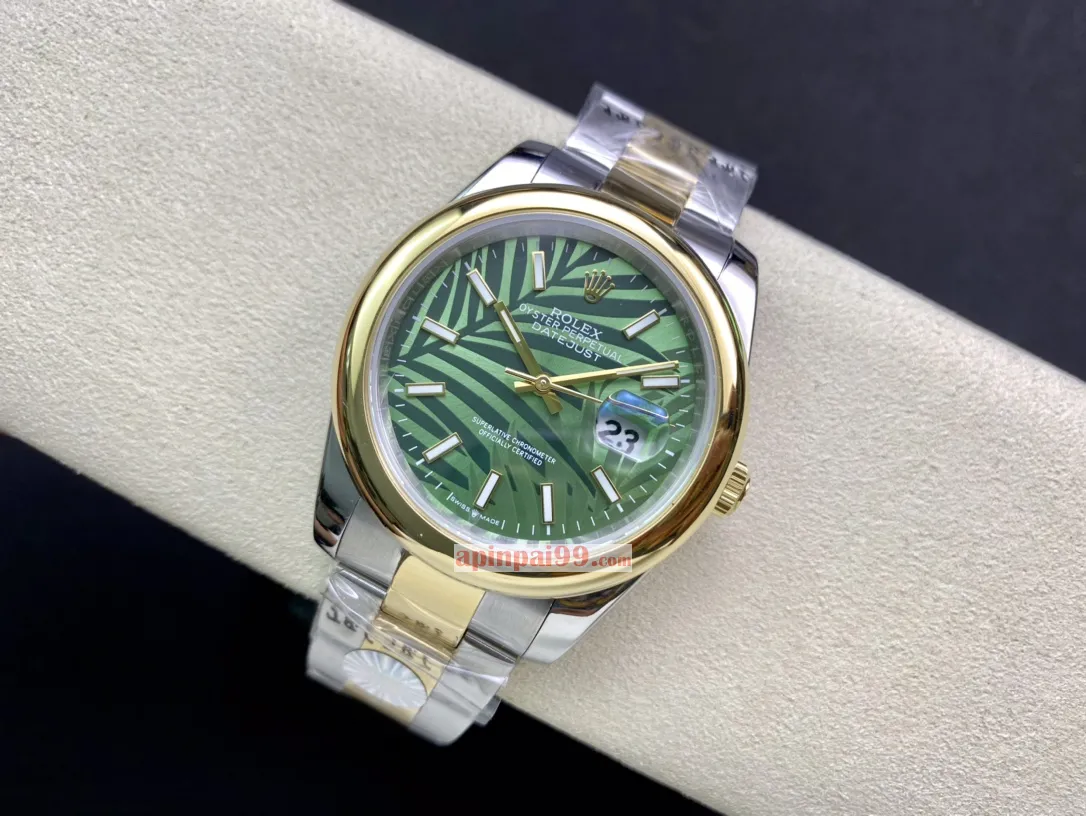 2024新品ロレックス シングル デイト41mm デイトジャスト時計 74200[3]