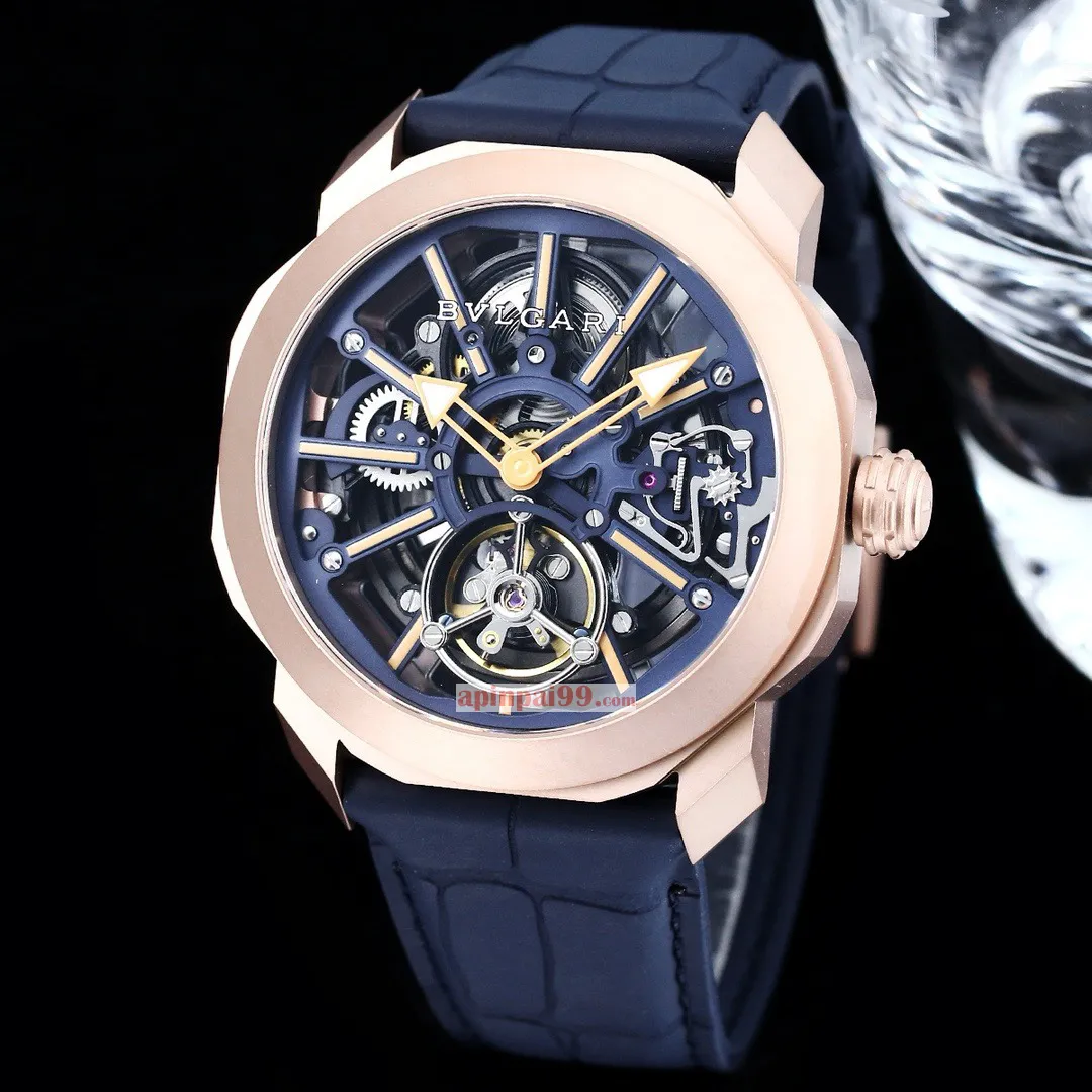 ブルガリスーパーコピーの時計オクト ローマ スケルトン フライホイール bv88067[1]