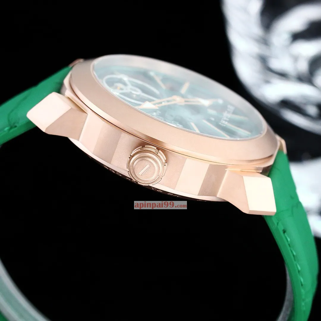 ブルガリスーパーコピーの時計オクト ローマ スケルトン フライホイール bv88067[6]