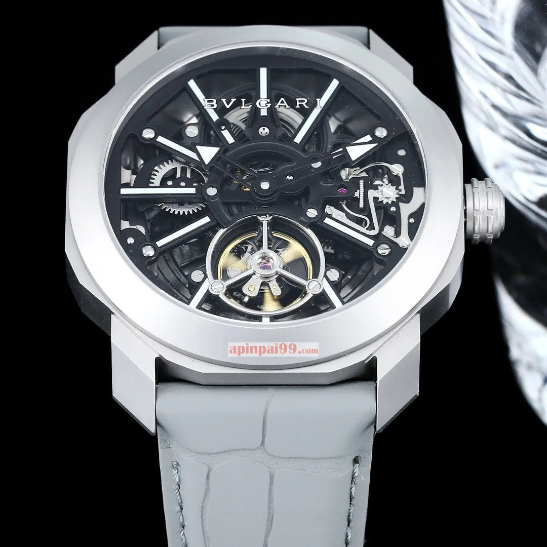 ブランドブルガリスーパーコピー通販時計オクト ローマ スケルトン フライホイール bv88068[3]