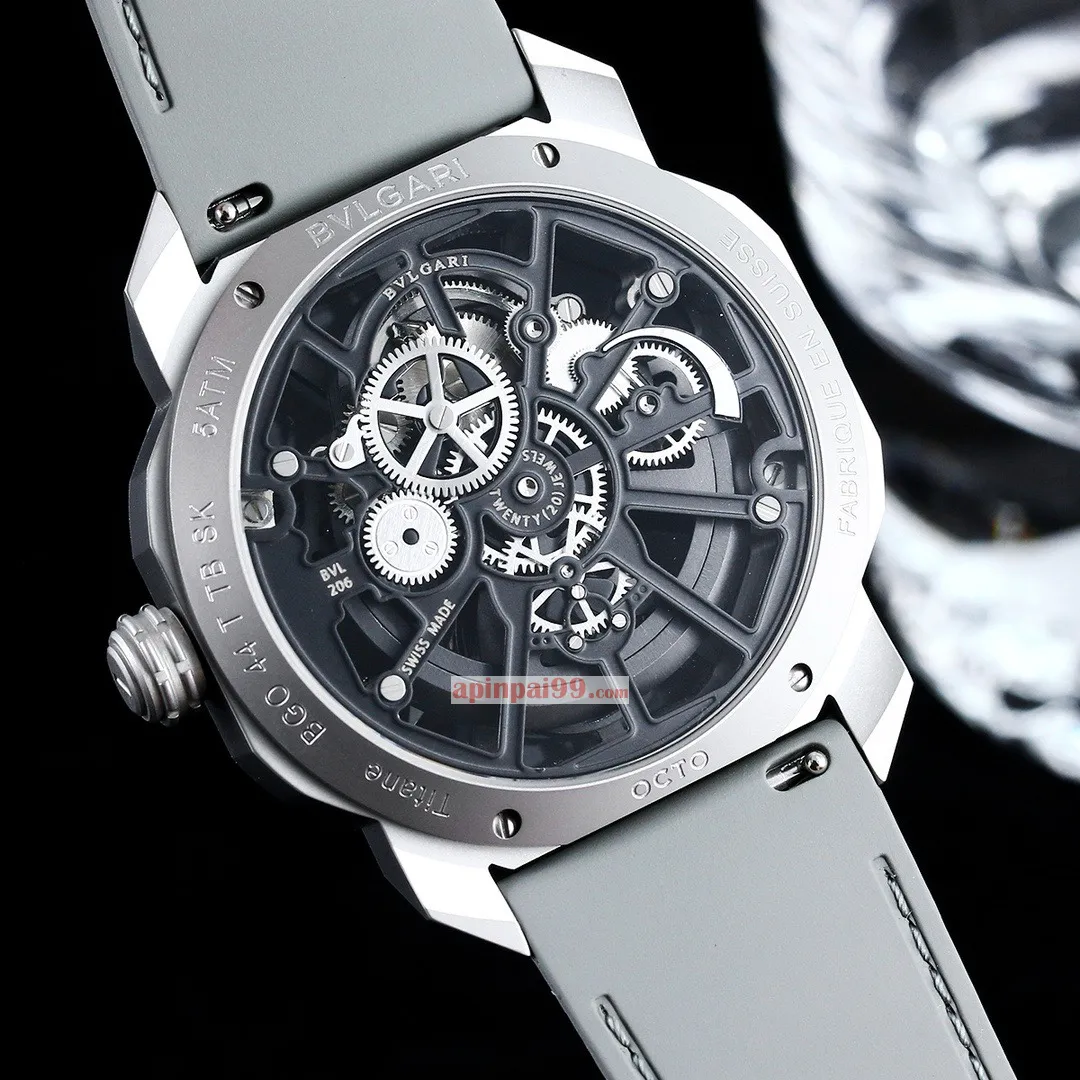 ブランドブルガリスーパーコピー通販時計オクト ローマ スケルトン フライホイール bv88068[6]