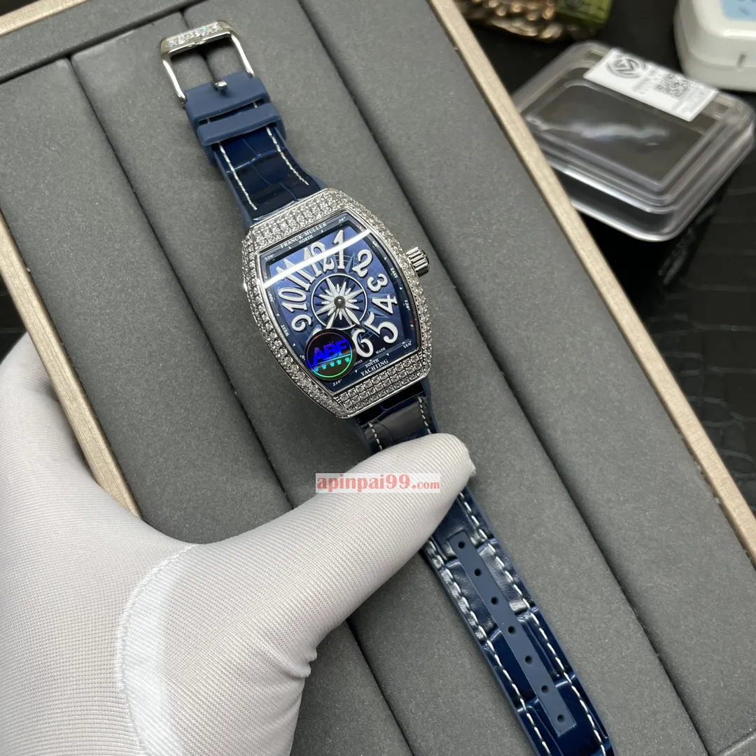 フランクミュラーコピーの腕時計通販幻想的でカラフルなヴァンガード レディ V32 シリーズ 162296