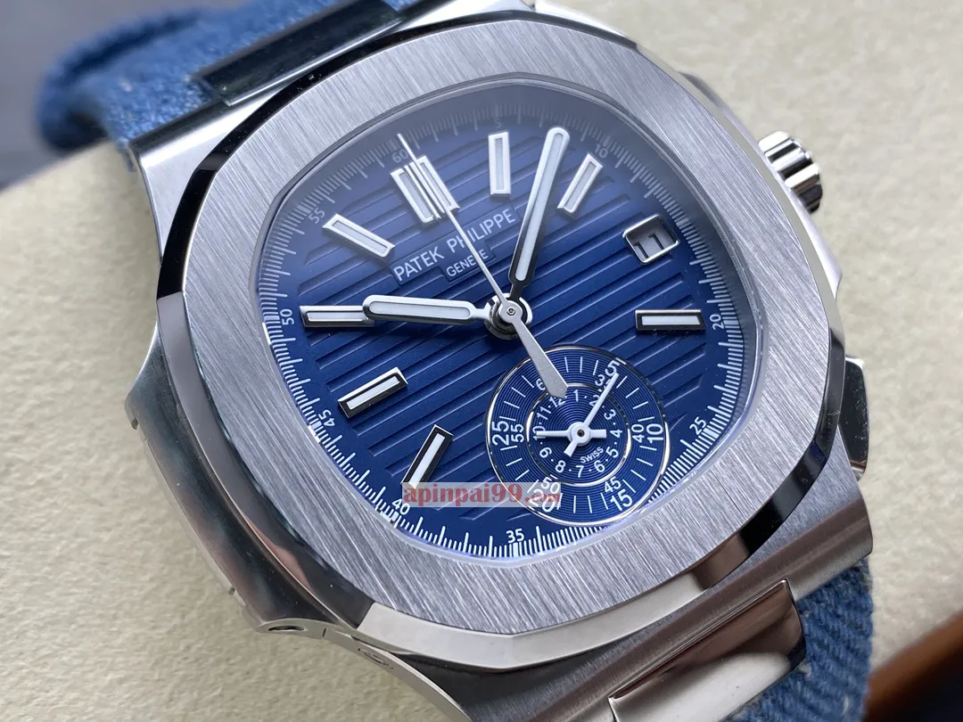 2024有名パテックフィリップ ノーチラス多機能クロノグラフコピー時計 171714