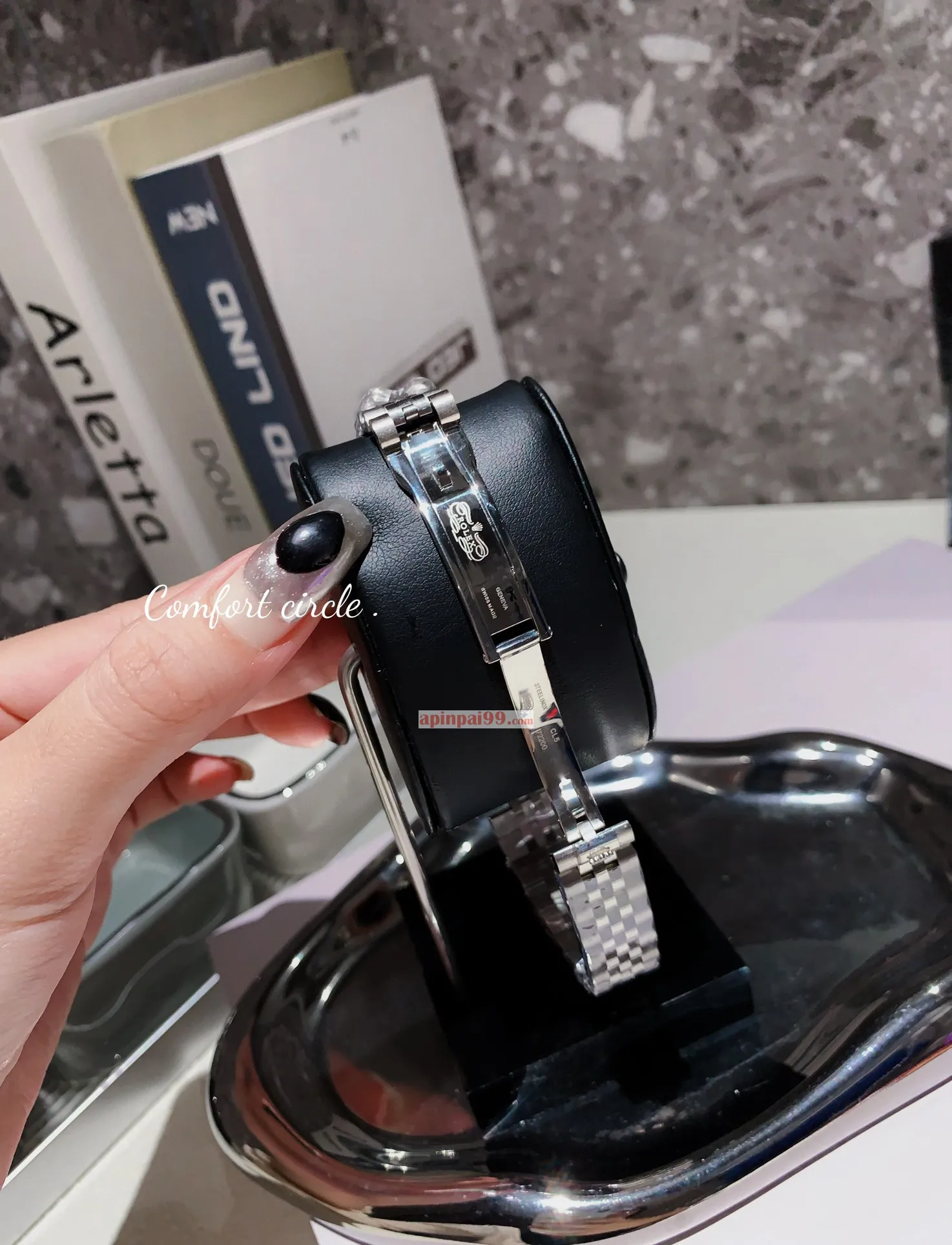 ロレックススーパーコピーn級 ダイアリー シリーズ 31mmクラシック女性時計 923601[5]