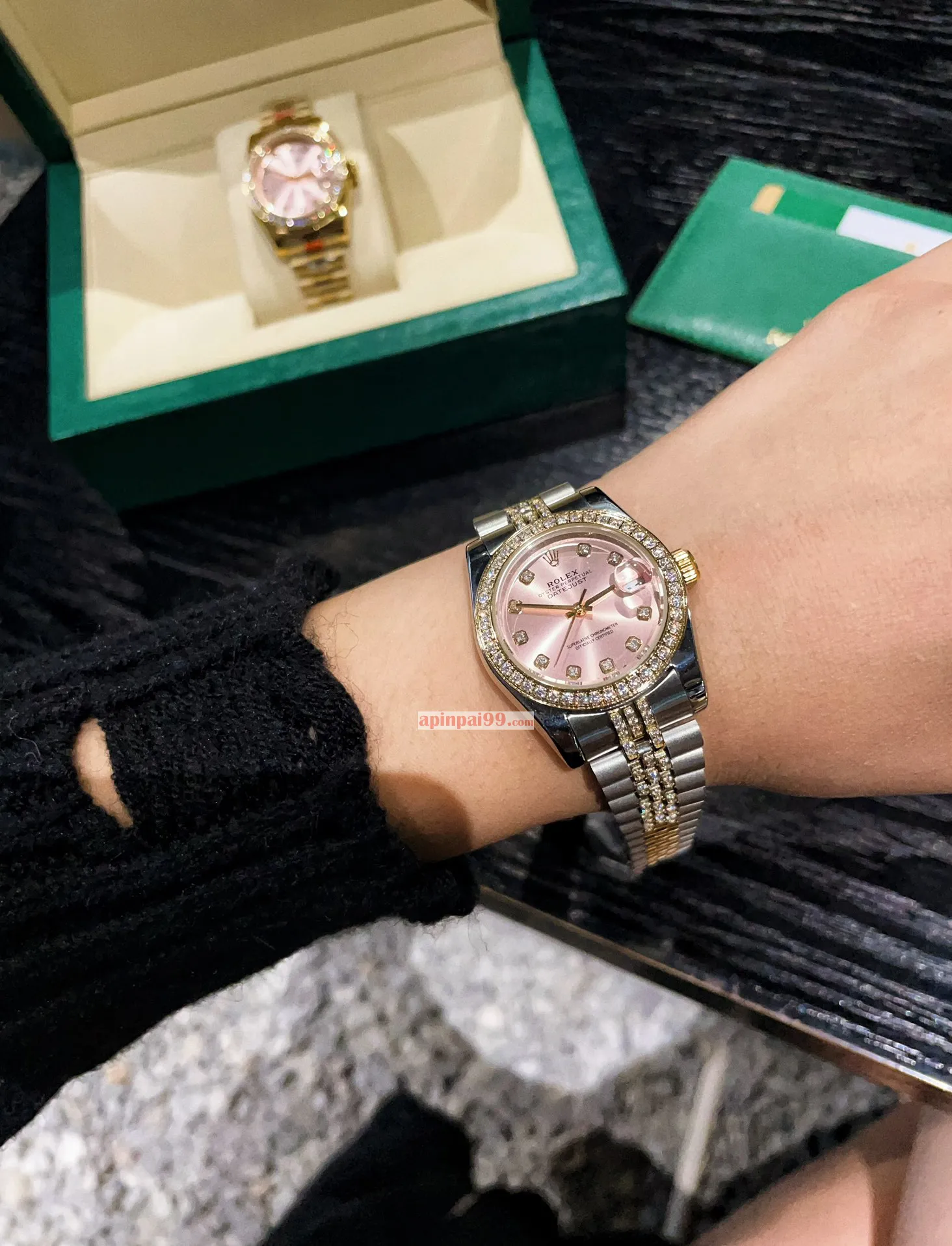 人気のブランドコピーロレックス ダイアリー女性シリーズ クラシック 587422