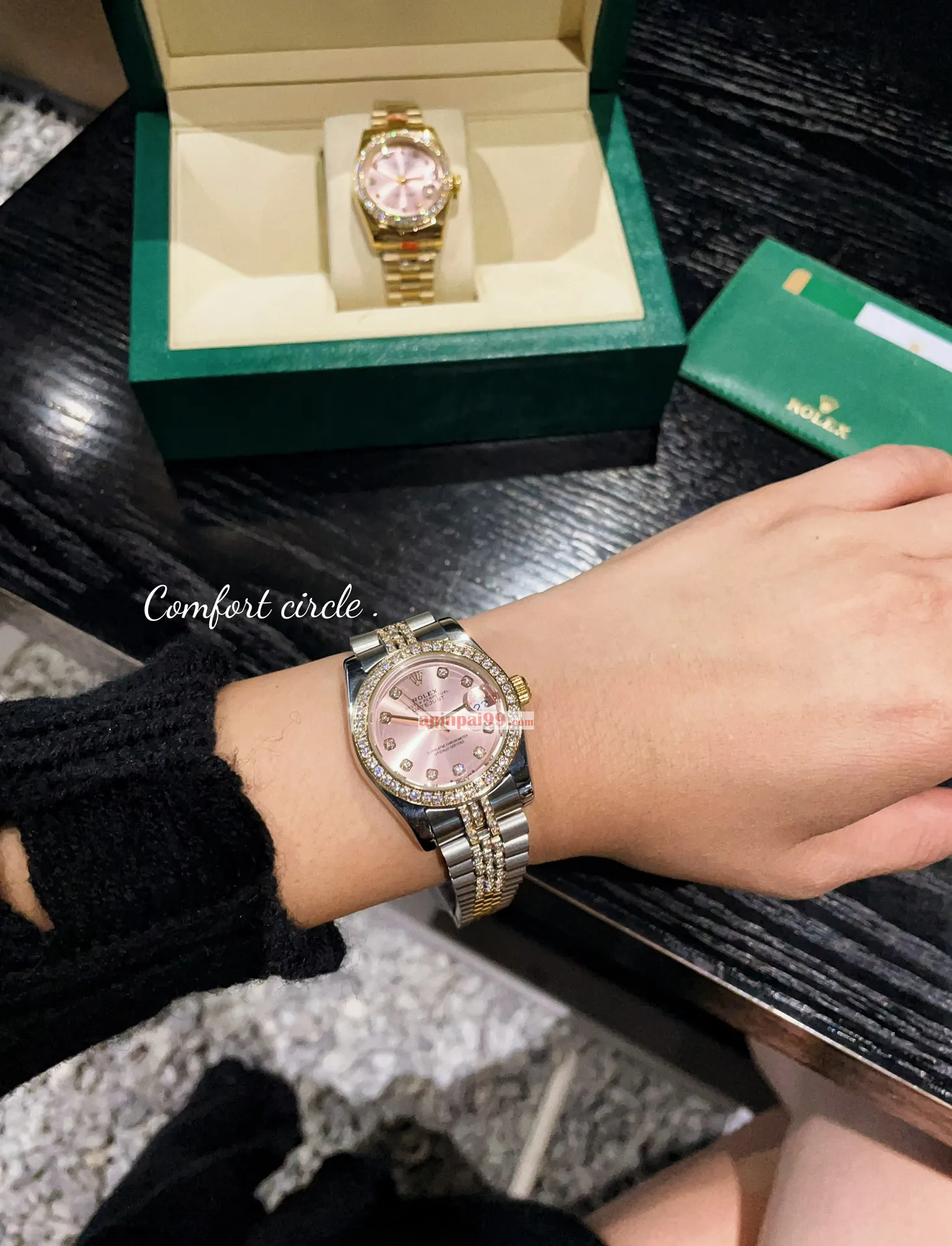 人気のブランドコピーロレックス ダイアリー女性シリーズ クラシック 587422[1]