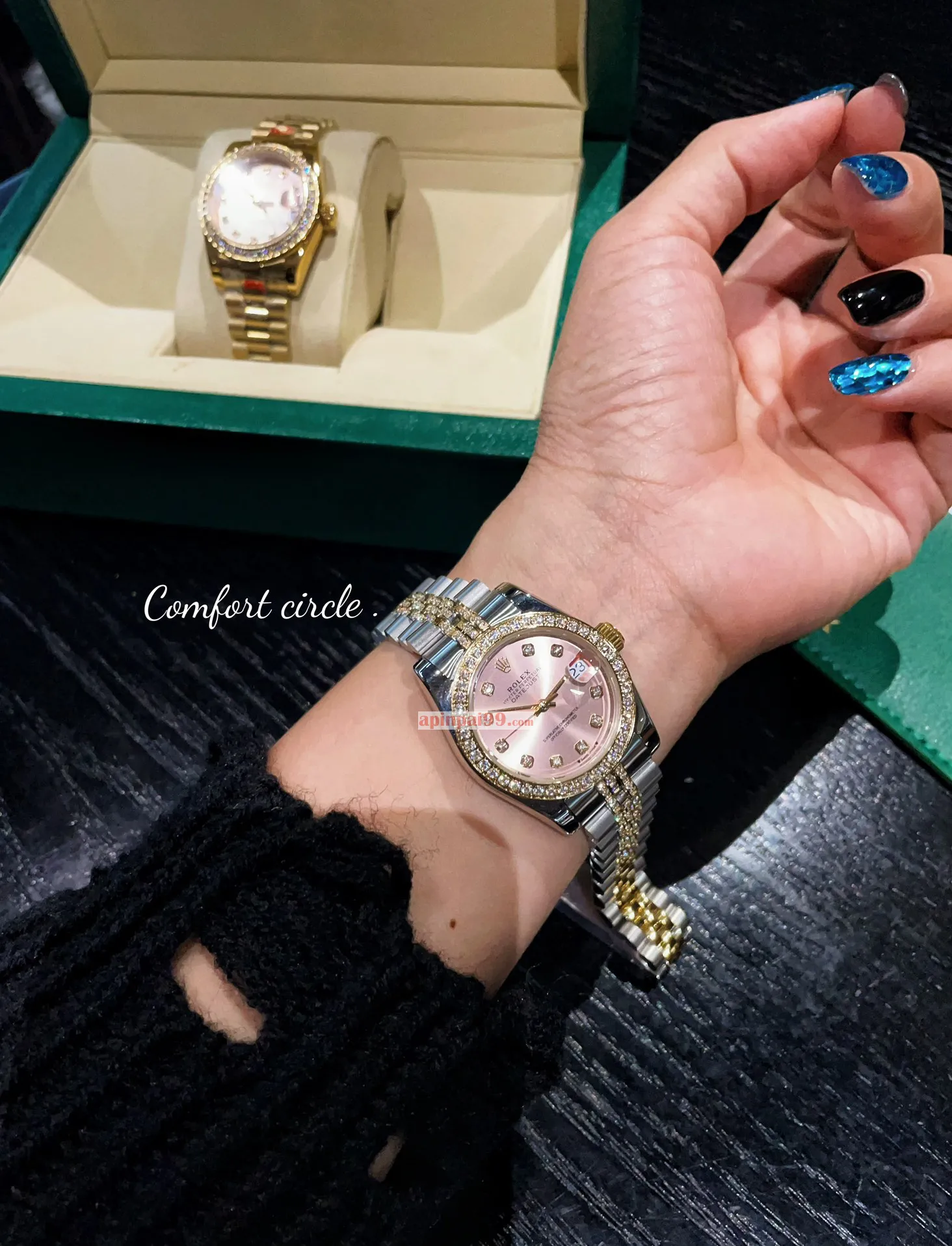 人気のブランドコピーロレックス ダイアリー女性シリーズ クラシック 587422[2]