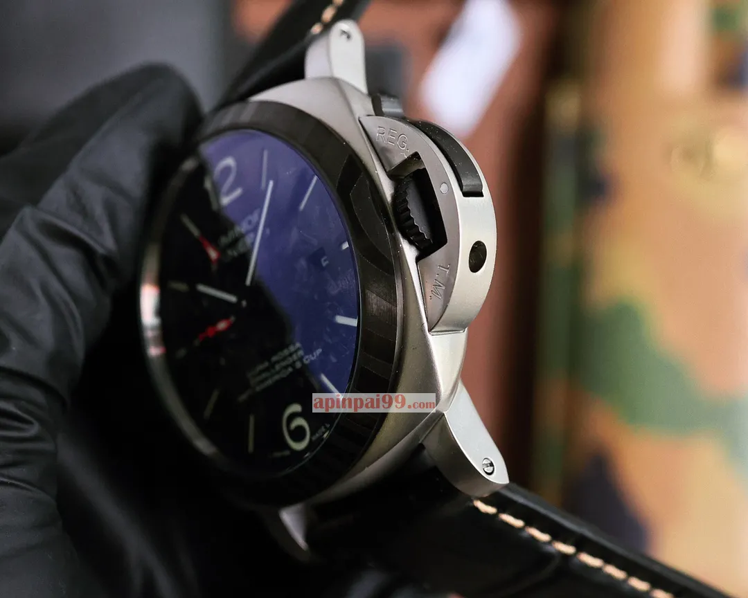 激安時計コピー新作パネライ カーブ コーティング ガラス カモフラージュ PM40008[3]