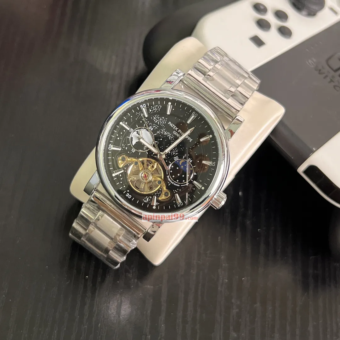 ブランド パテックフィリップコピーブティック メンズ ビッグ フライホイール機械式時計 PP581122[4]
