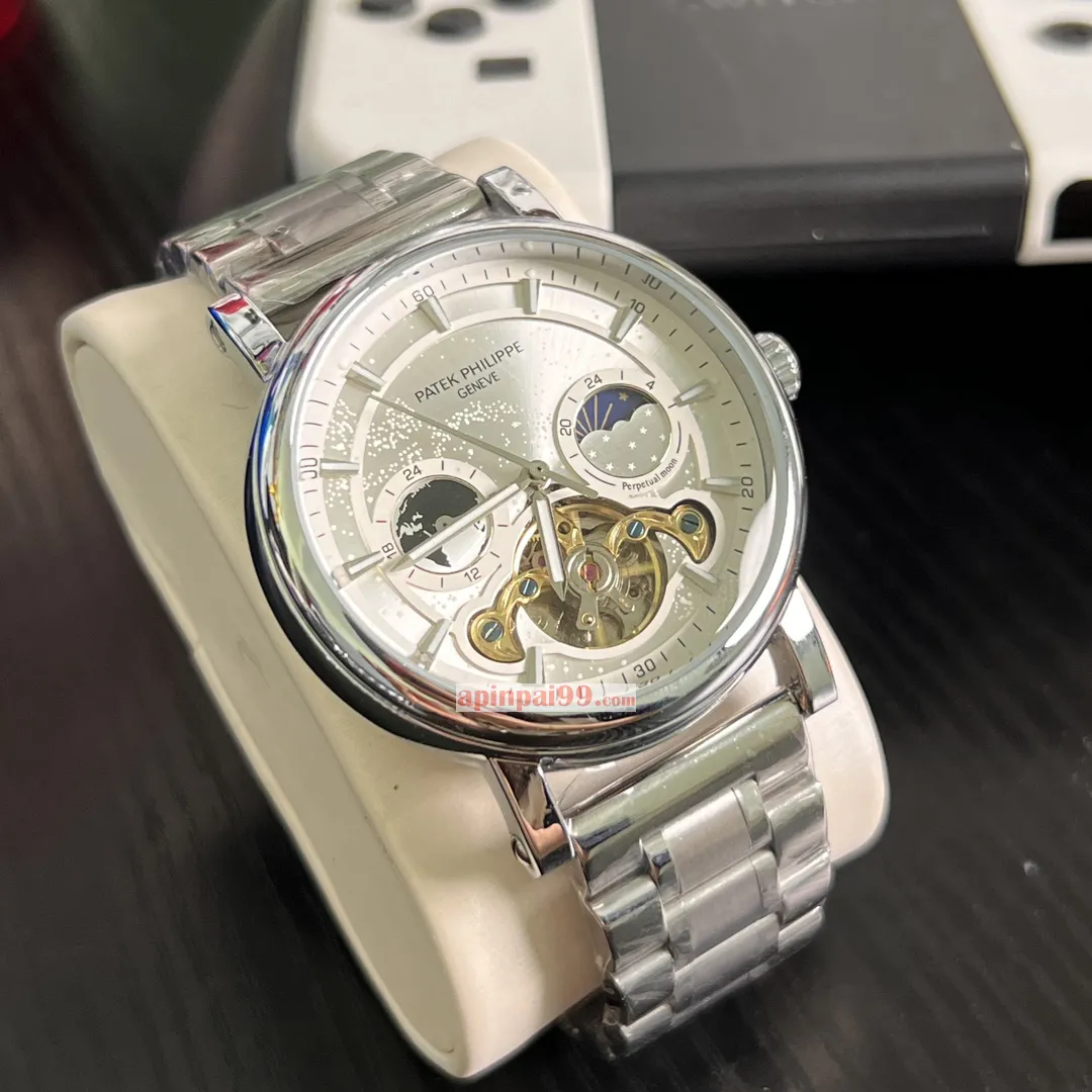 ブランド パテックフィリップコピーブティック メンズ ビッグ フライホイール機械式時計 PP581122[6]
