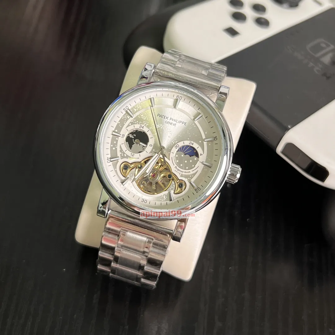 ブランド パテックフィリップコピーブティック メンズ ビッグ フライホイール機械式時計 PP581122[7]