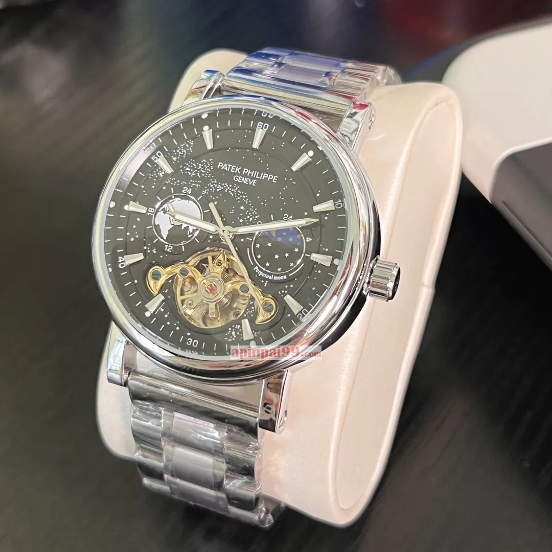 ブランド パテックフィリップコピーブティック メンズ ビッグ フライホイール機械式時計 PP581122[8]