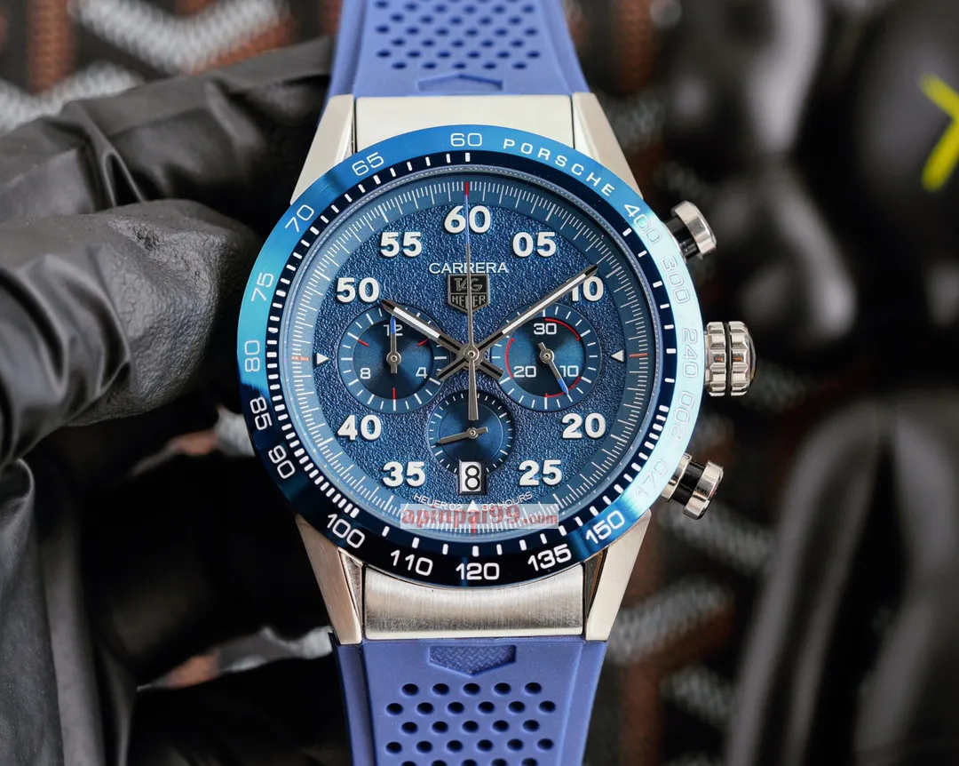 タグ・ホイヤーブランド偽物カレラ シリーズ スポーツ クロノグラフ ストップ時計 423601