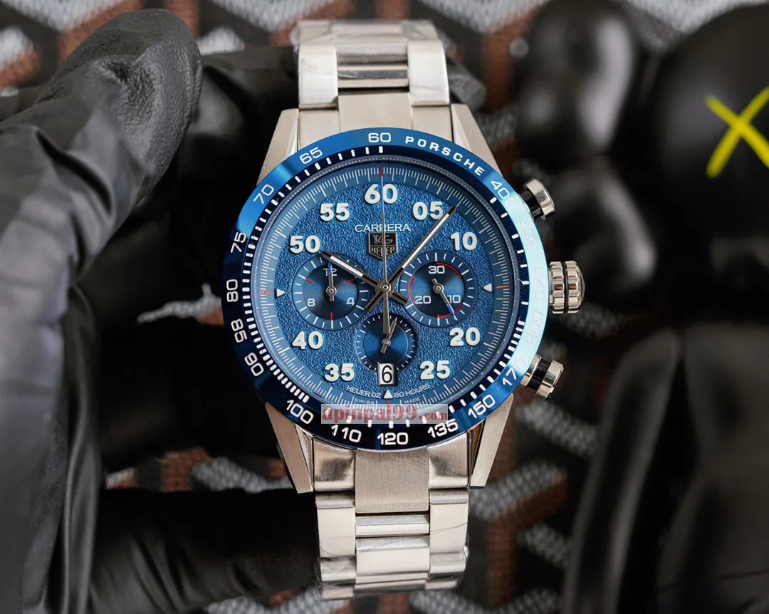 タグ・ホイヤーブランド偽物カレラ シリーズ スポーツ クロノグラフ ストップ時計 423601[8]