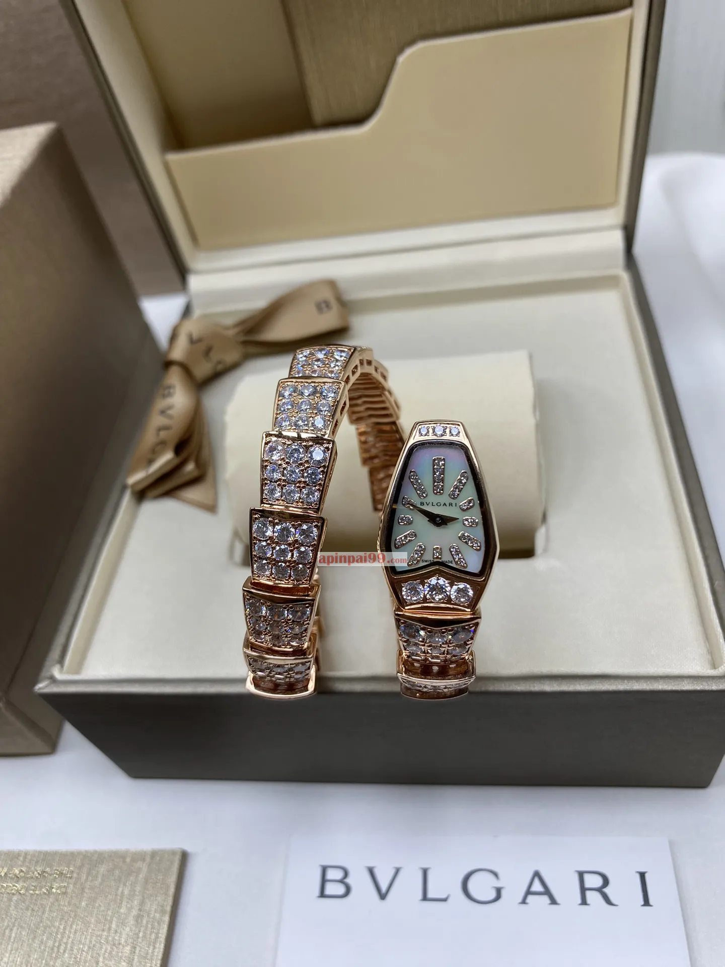 人気ブランドのブルガリサーペンタインスピガ シリーズ女性時計 bv500785[1]