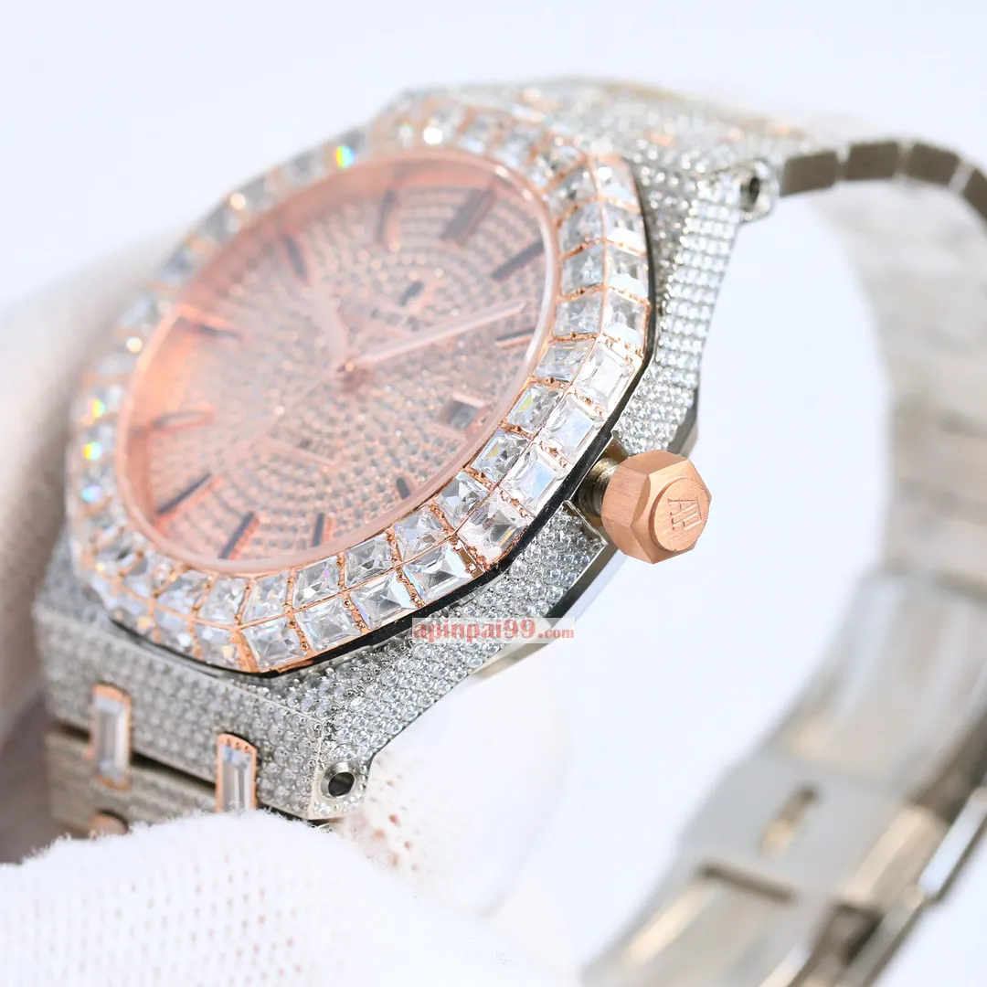 コピーオーデマピゲ偽物品専門店ロイヤル オーク シリーズ フル ダイヤモンド シリーズ 530196[4]