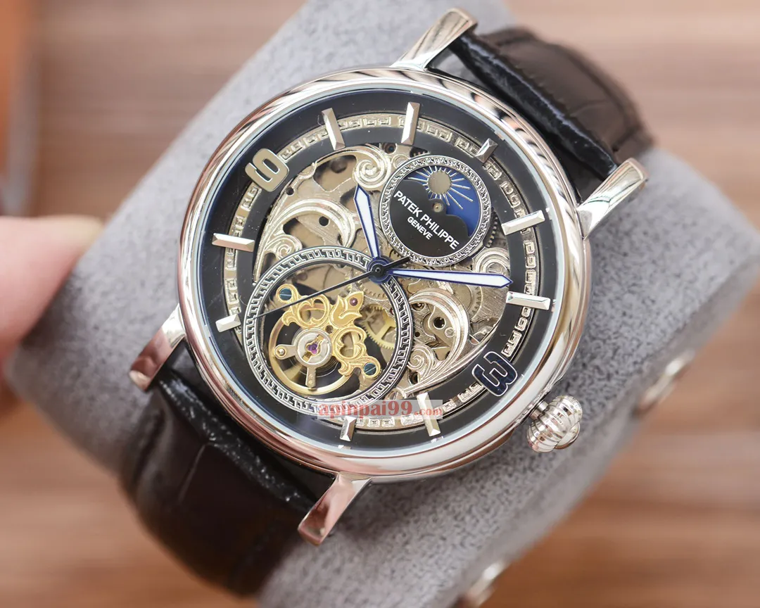 パテックフィリップ最新コピーn級スケルトンメンズ腕時計 480903[3]
