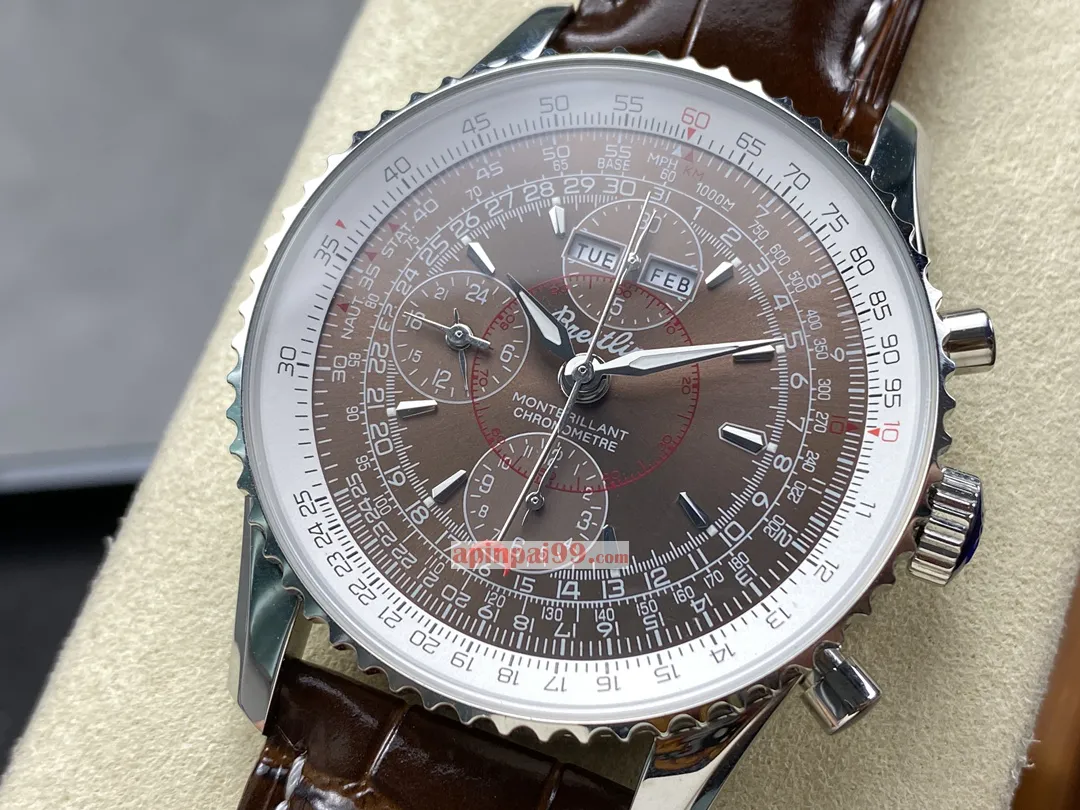 ブライトリング新款コピー時計モンペレット レフト サード アイ クロノグラフ シリーズ A21033012[2]