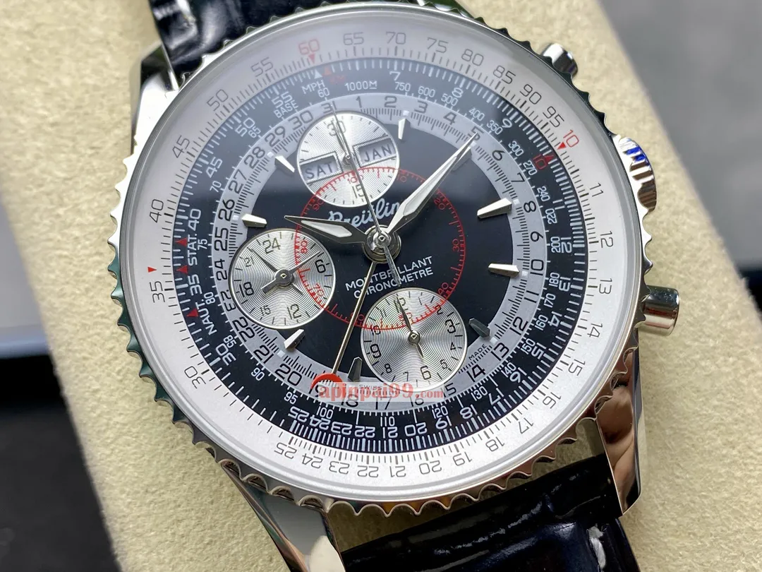 ブライトリングメンズ多機能機械式時計モンペレット レフト サード アイ クロノグラフ シリーズ A21033014[1]