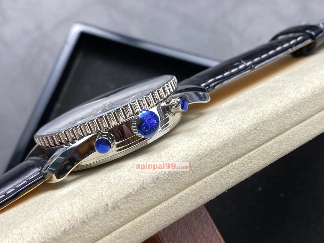 ブライトリングメンズ多機能機械式時計モンペレット レフト サード アイ クロノグラフ シリーズ A21033014[4]