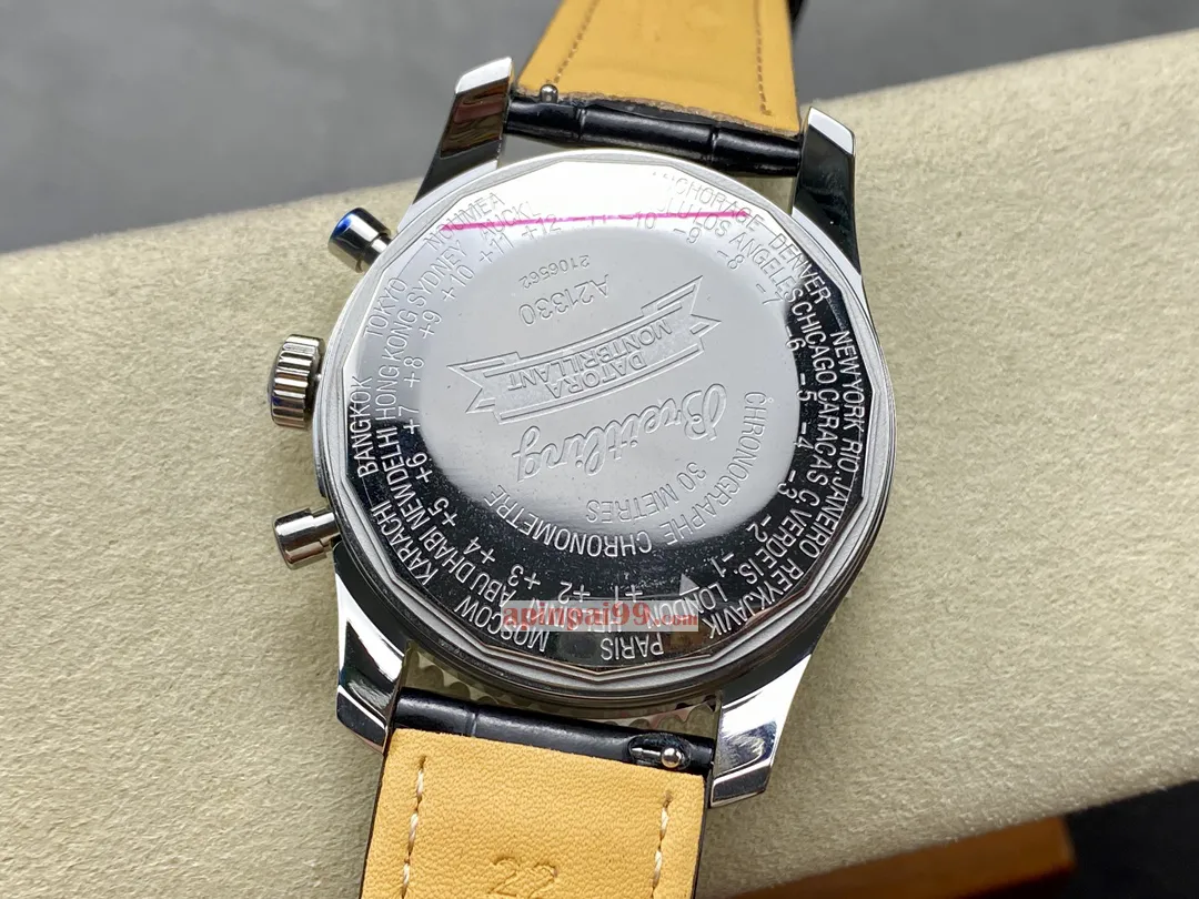 ブライトリングメンズ多機能機械式時計モンペレット レフト サード アイ クロノグラフ シリーズ A21033014[5]