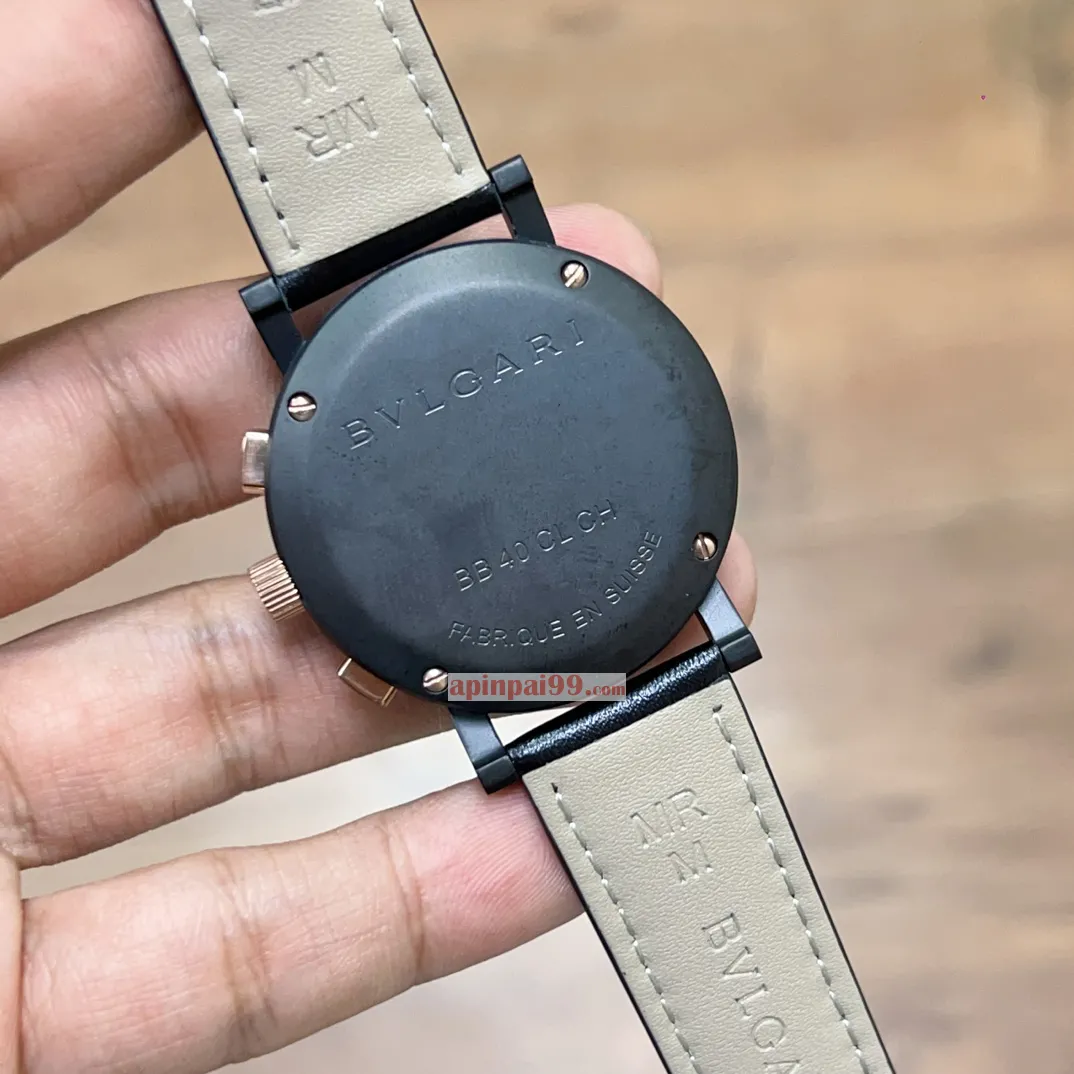 ブルガリカーボン男性ゴールド 125 周年記念コピーの時計販売 bv9650004[3]