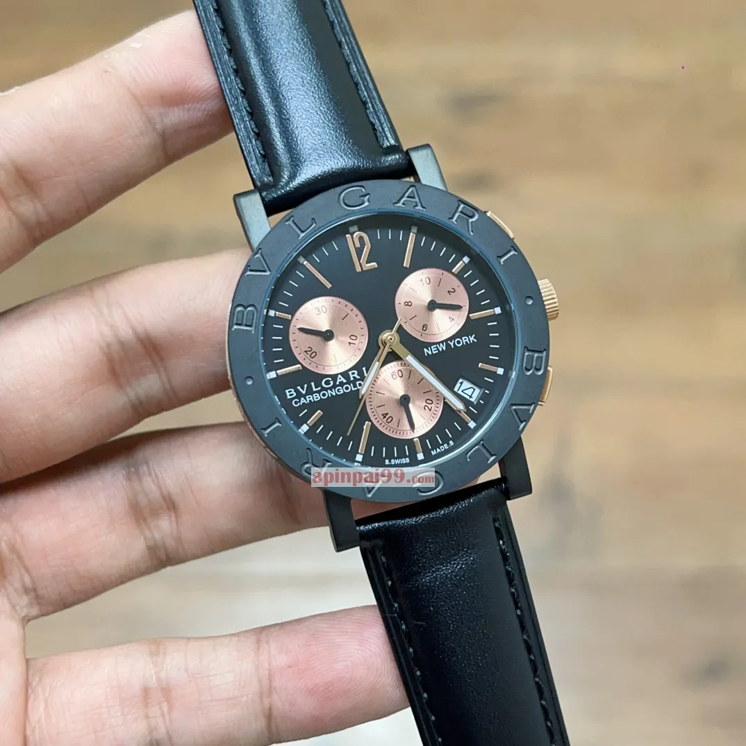 ブルガリカーボン男性ゴールド 125 周年記念コピーの時計販売 bv9650004[5]