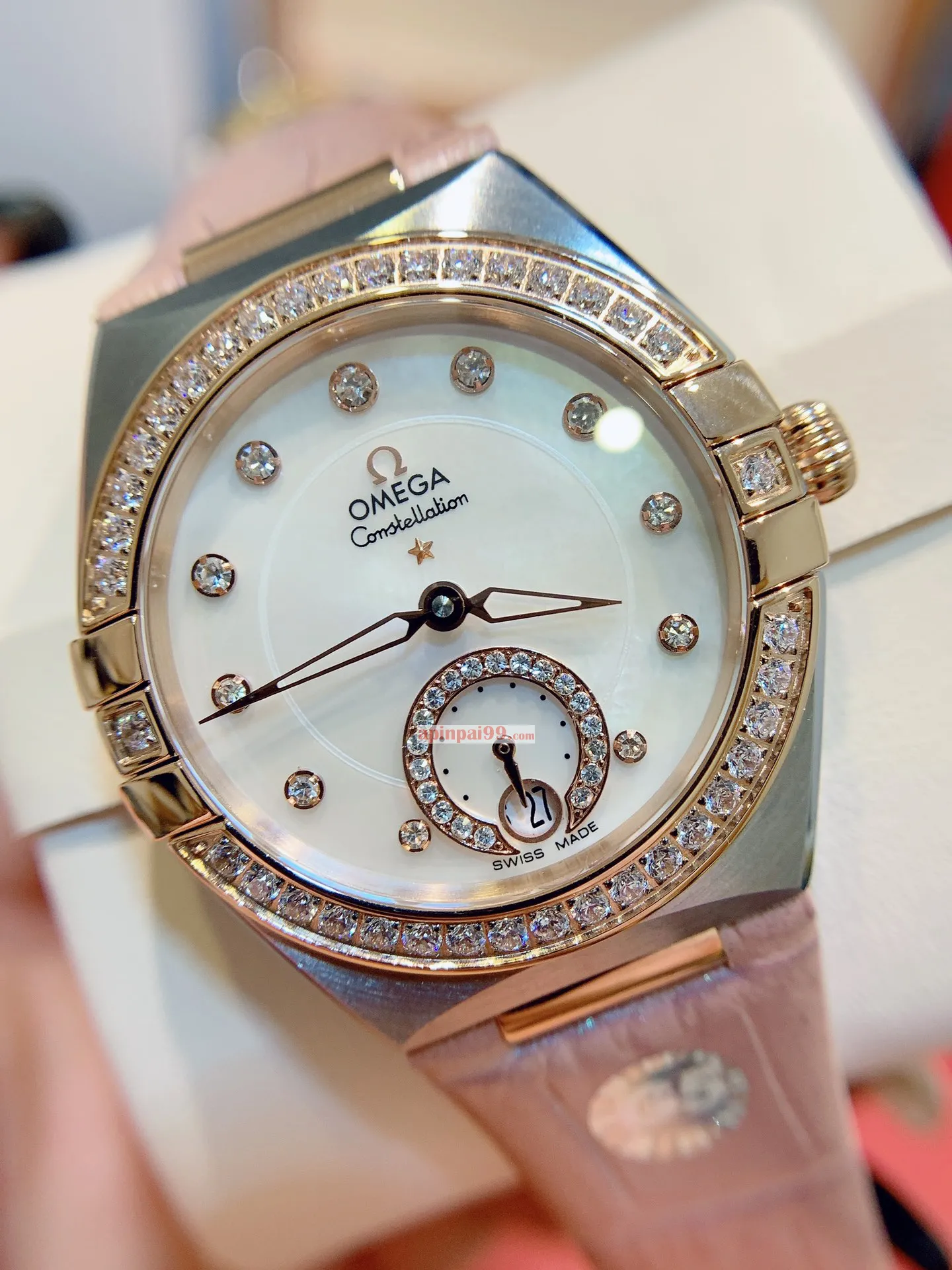最高品質のOmegaコンステレーション シリーズ レディース腕時計 56900[2]