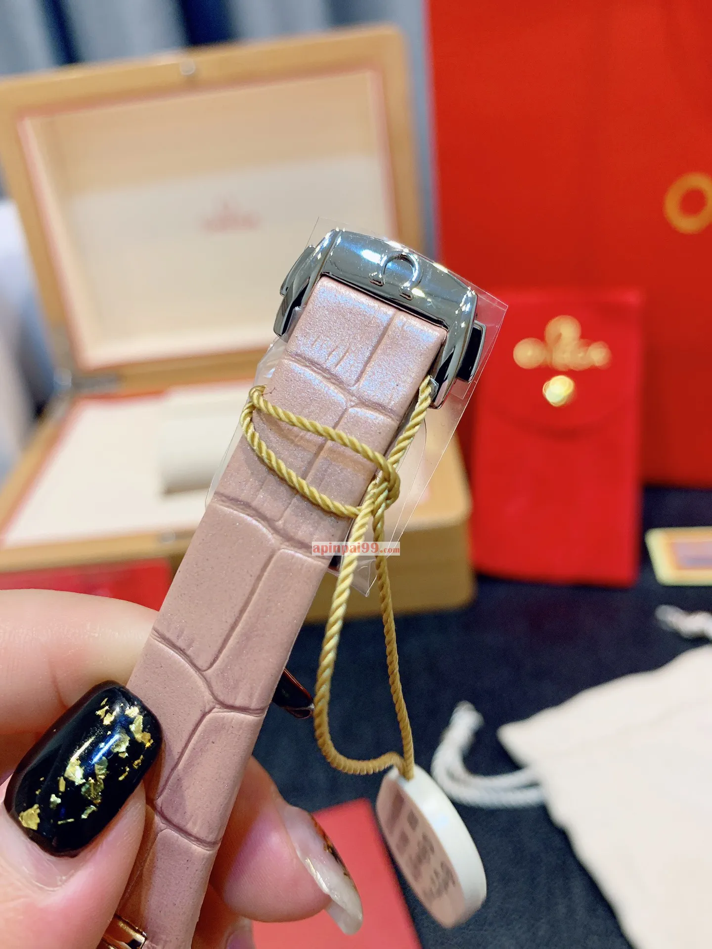 最高品質のOmegaコンステレーション シリーズ レディース腕時計 56900[4]