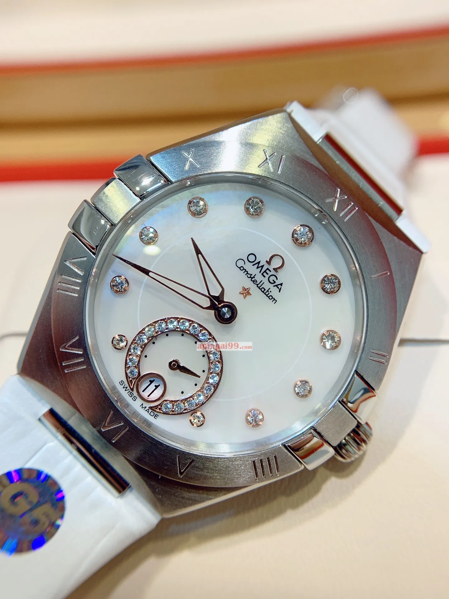 オメガコピーn級優良店 コンステレーション シリーズ女性腕時計 56902[2]