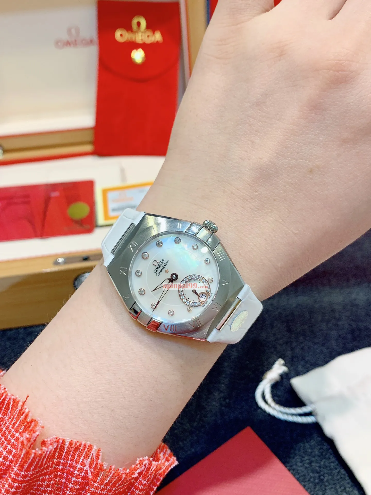 オメガコピーn級優良店 コンステレーション シリーズ女性腕時計 56902[6]