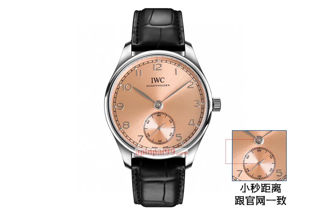 IWC ポルトガル製自動巻き小型 3 針シリーズ高品質コピー時計 1500IWC